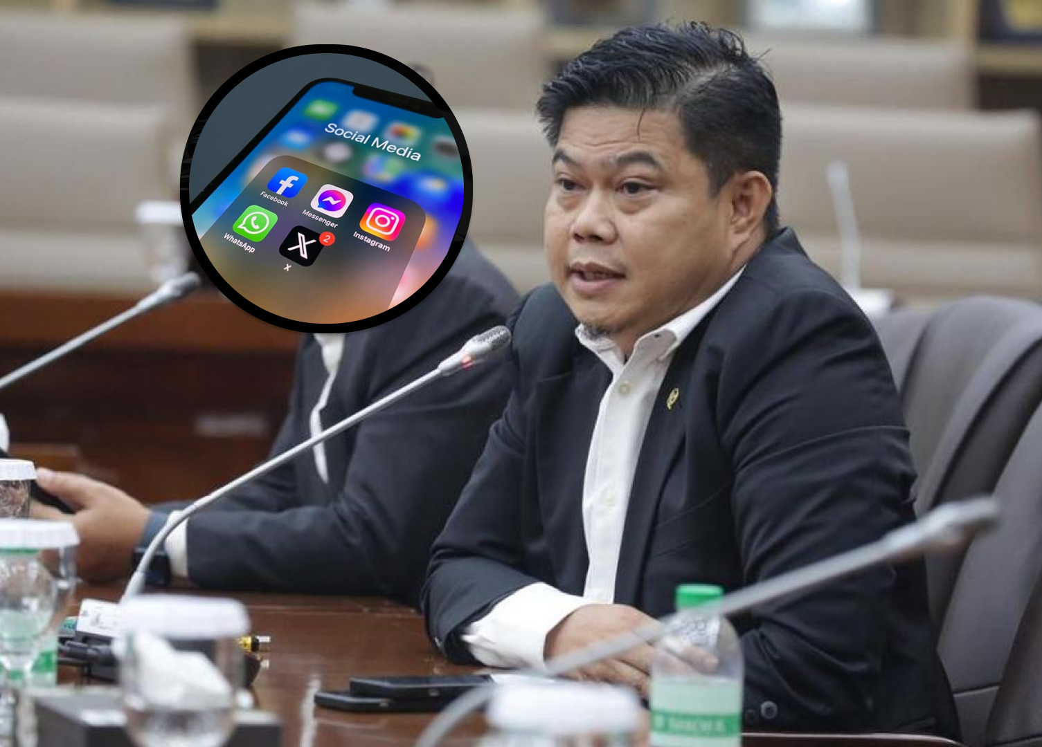 larangan second account TikTok Instagram DPR